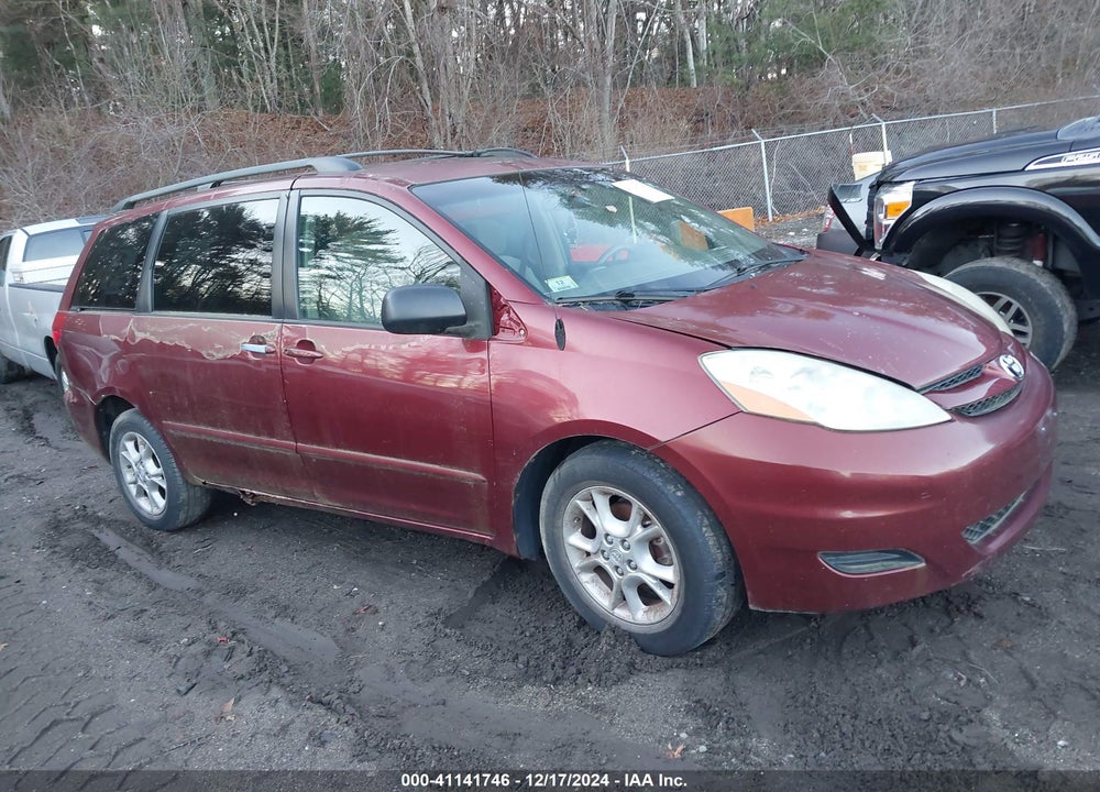 2006 TOYOTA SIENNA LE VIN: 5TDBA23C26S063744