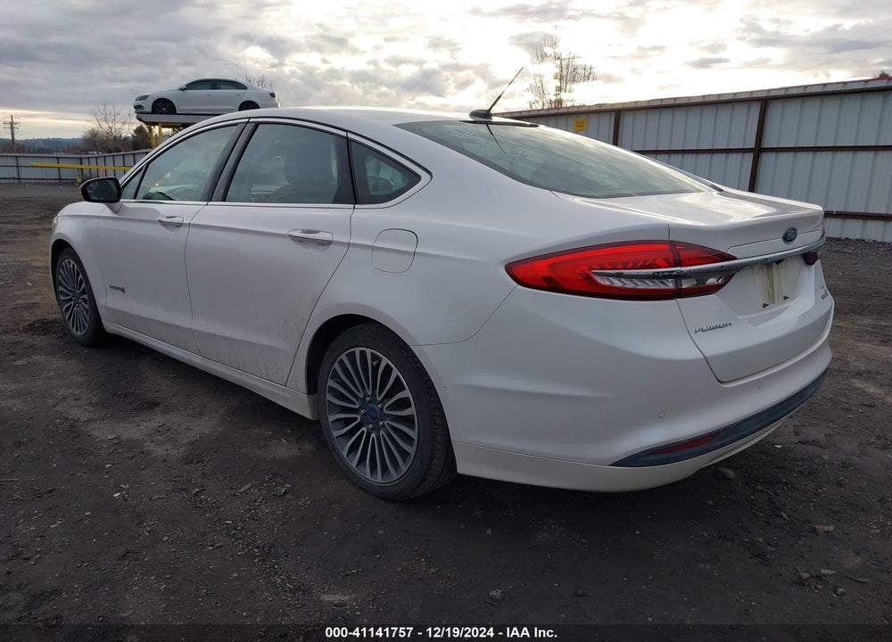 2017 FORD FUSION HYBRID SE VIN: 3FA6P0LU3HR276307