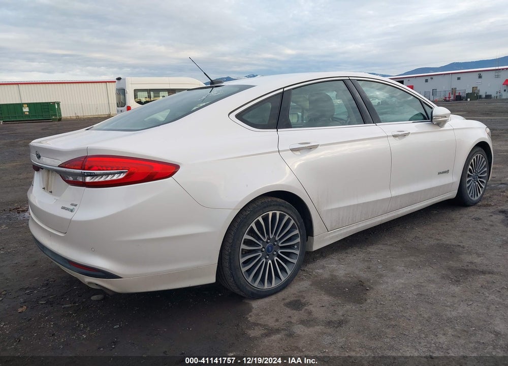 2017 FORD FUSION HYBRID SE VIN: 3FA6P0LU3HR276307