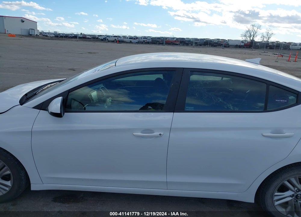 2019 HYUNDAI ELANTRA VIN: 5NPD84LFXKH403376