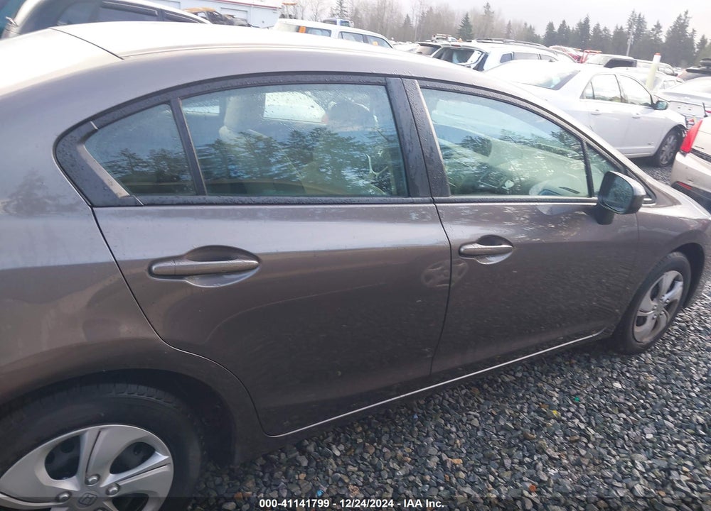 2014 HONDA CIVIC LX VIN: 19XFB2F51EE235993