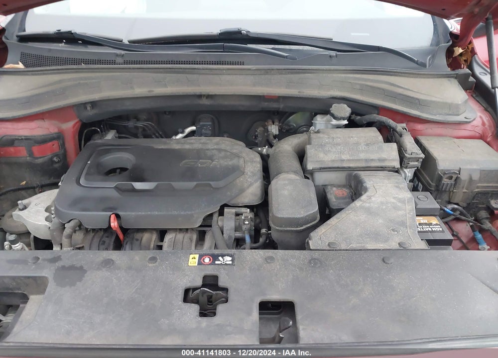 2019 HYUNDAI SANTA FE VIN: 5NMS2CAD7KH032971