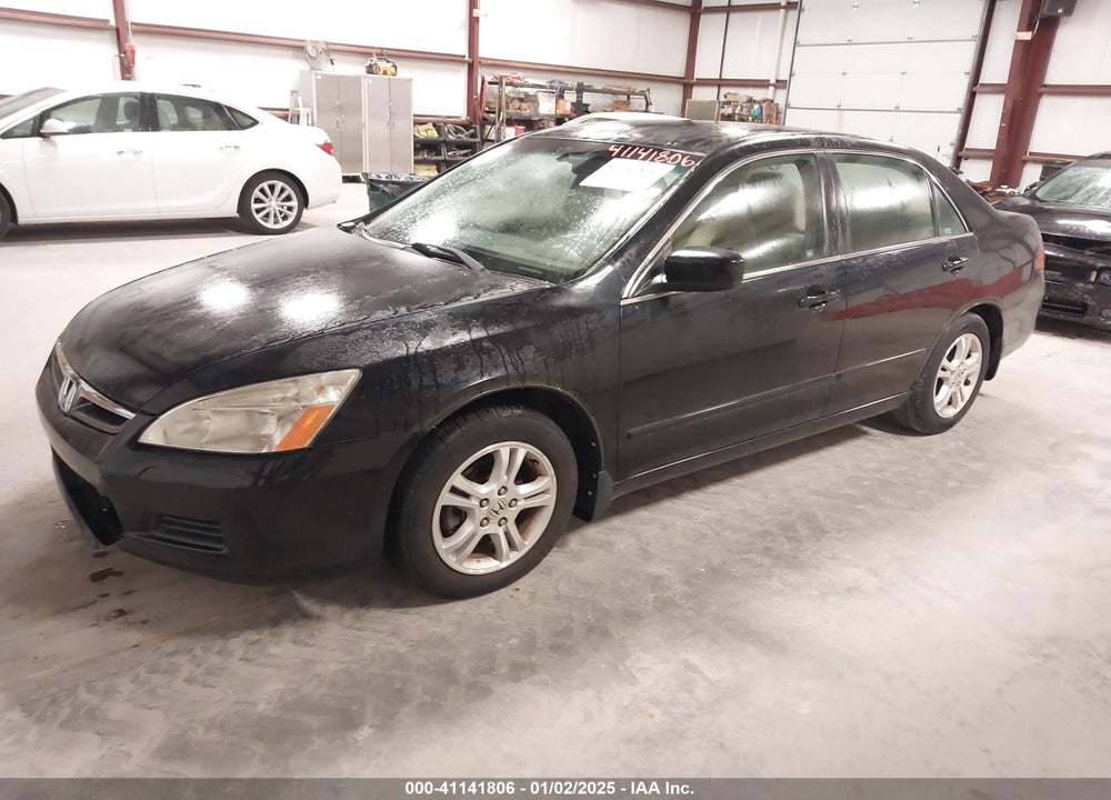 2007 HONDA ACCORD 2.4 SE VIN: 1HGCM56367A173835