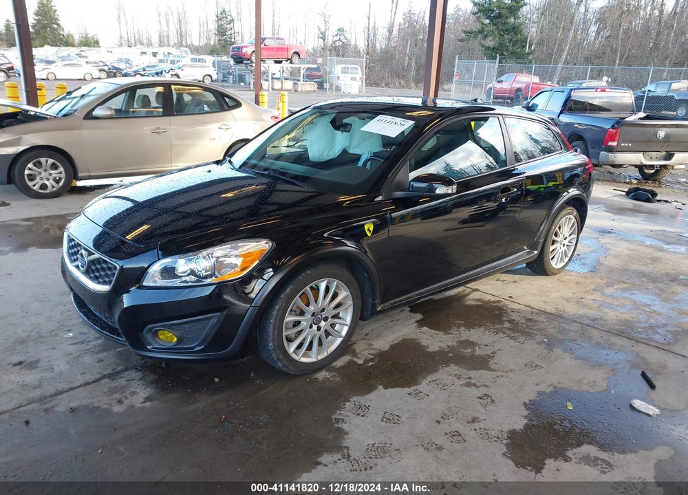 2012 VOLVO C30 T5 VIN: YV1672MK7C2265448