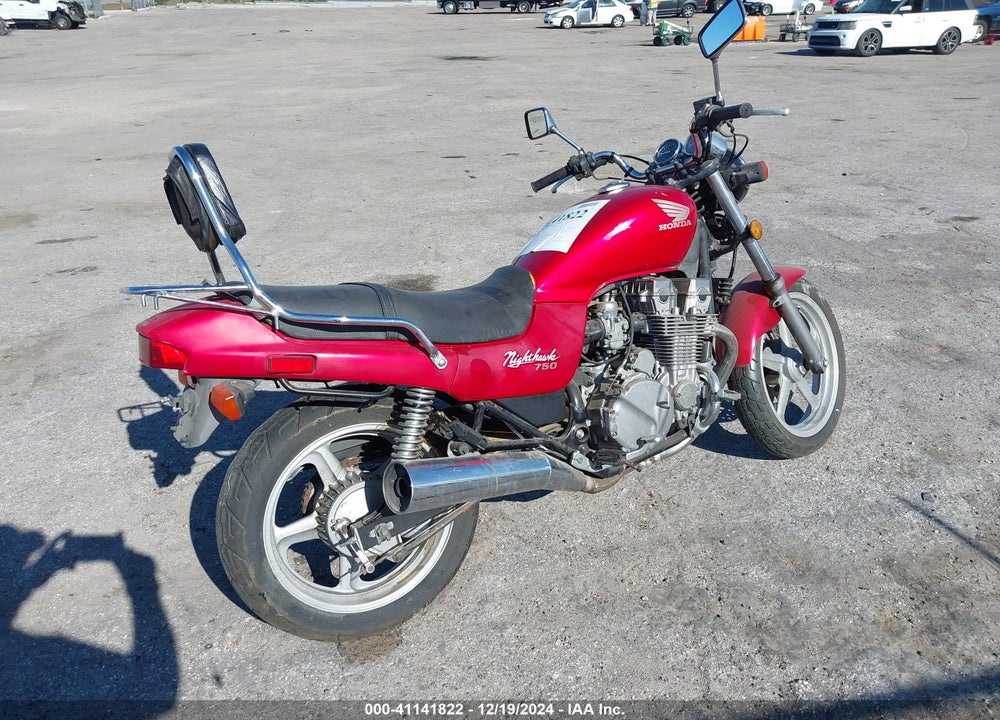 1991 HONDA CB750 VIN: JH2RC3803MM000097