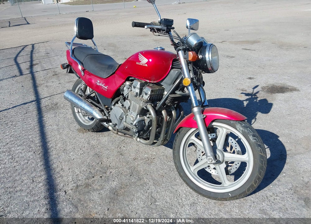 1991 HONDA CB750 VIN: JH2RC3803MM000097