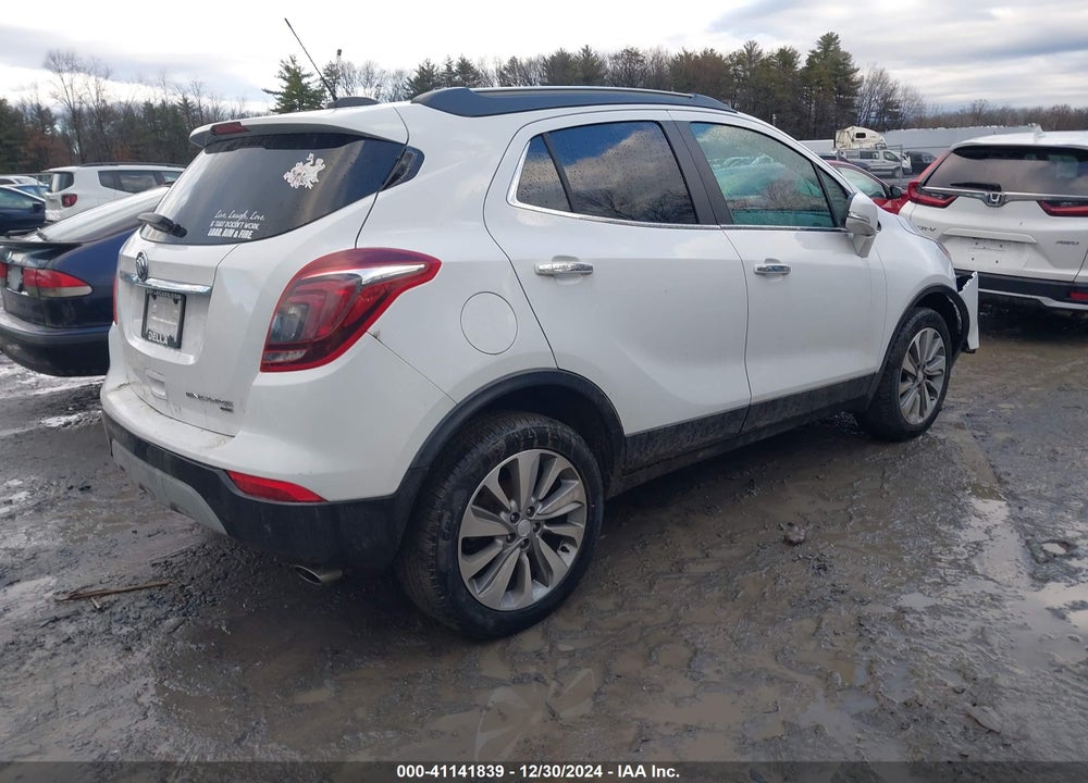 2019 BUICK ENCORE AWD PREFERRED VIN: KL4CJESB6KB946546