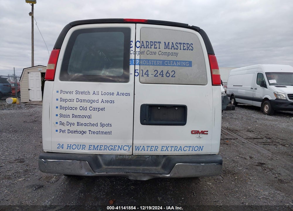 2010 GMC SAVANA 3500 WORK VAN VIN: 1GT2GUBG9A1172769