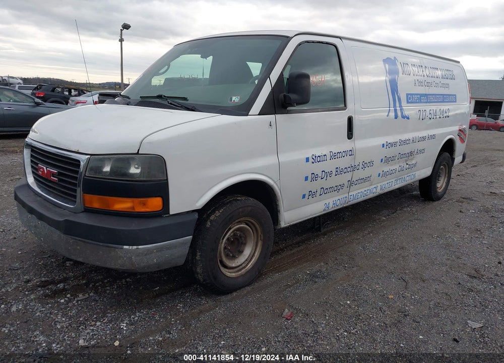 2010 GMC SAVANA 3500 WORK VAN VIN: 1GT2GUBG9A1172769