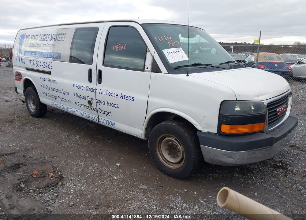 2010 GMC SAVANA 3500 WORK VAN VIN: 1GT2GUBG9A1172769