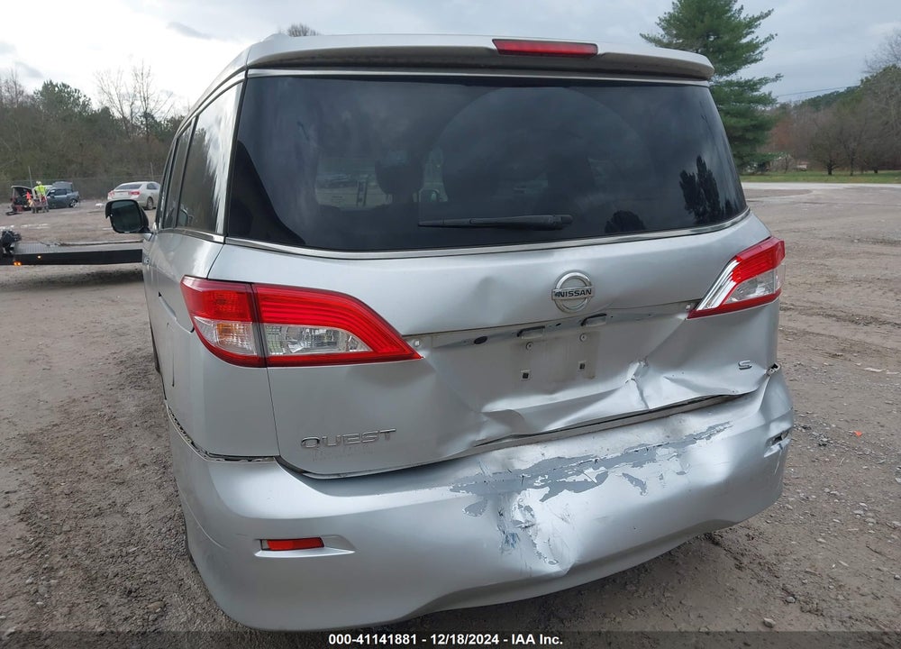 2012 NISSAN QUEST S VIN: JN8AE2KP0C9040420