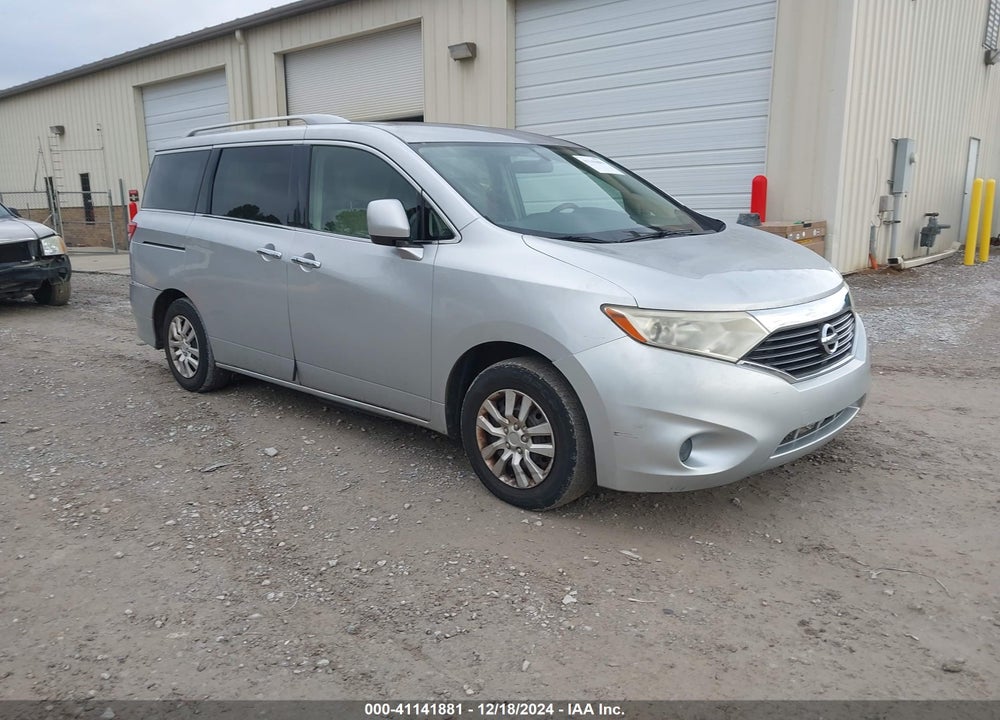 2012 NISSAN QUEST S VIN: JN8AE2KP0C9040420