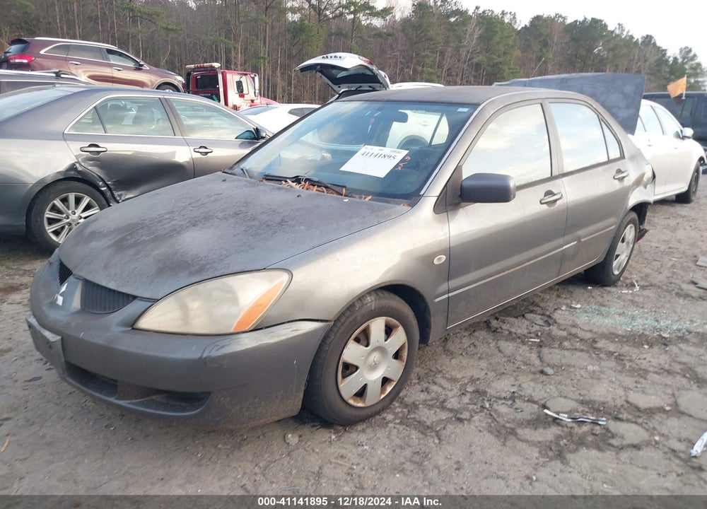 2005 MITSUBISHI LANCER ES VIN: JA3AJ26E65U054529