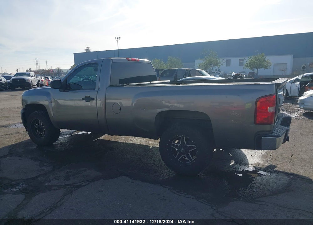 2008 CHEVROLET SILVERADO 1500 WORK TRUCK VIN: 1GCEC14048Z295155