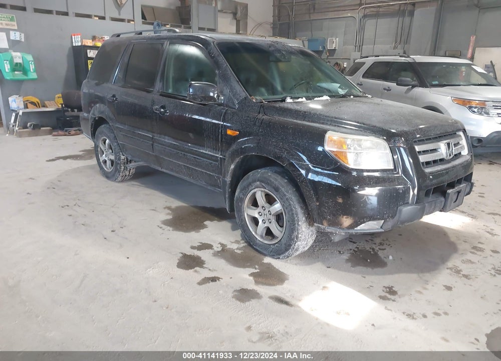 2008 HONDA PILOT EX-L VIN: 5FNYF18568B050583