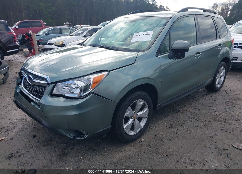 2016 SUBARU FORESTER 2.5I PREMIUM VIN: JF2SJAFC0GH464271