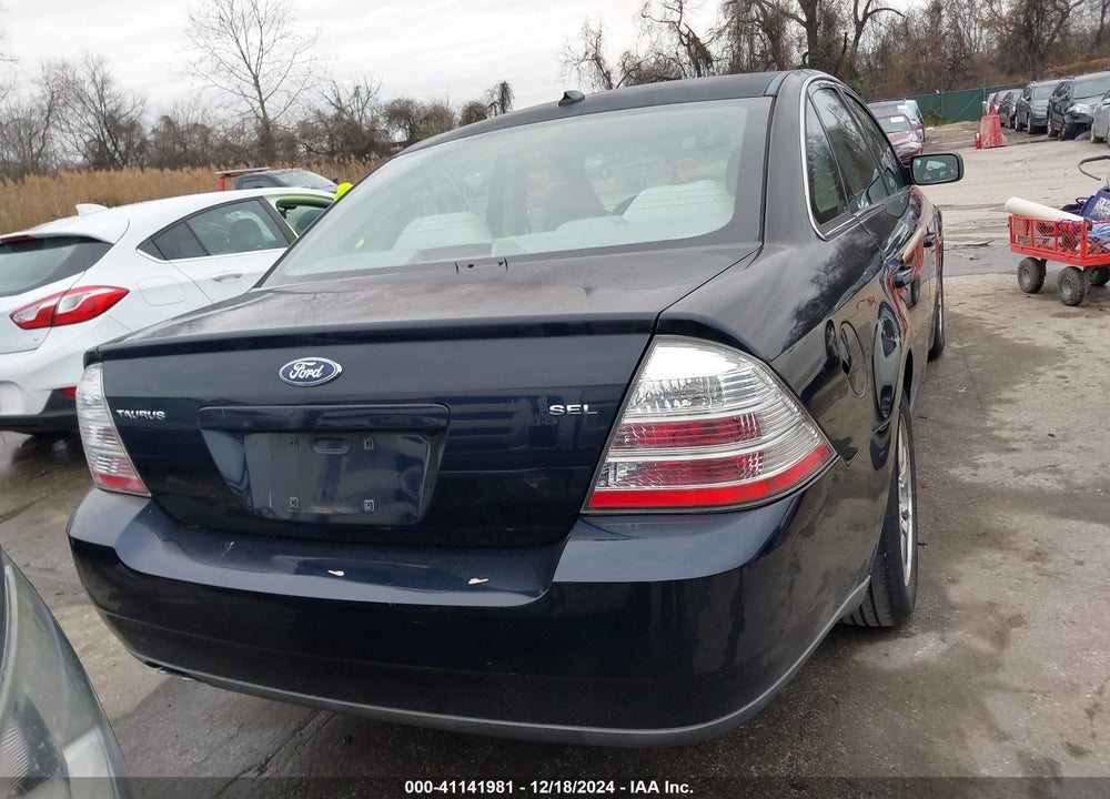 2008 FORD TAURUS SEL VIN: 1FAHP24W08G166052
