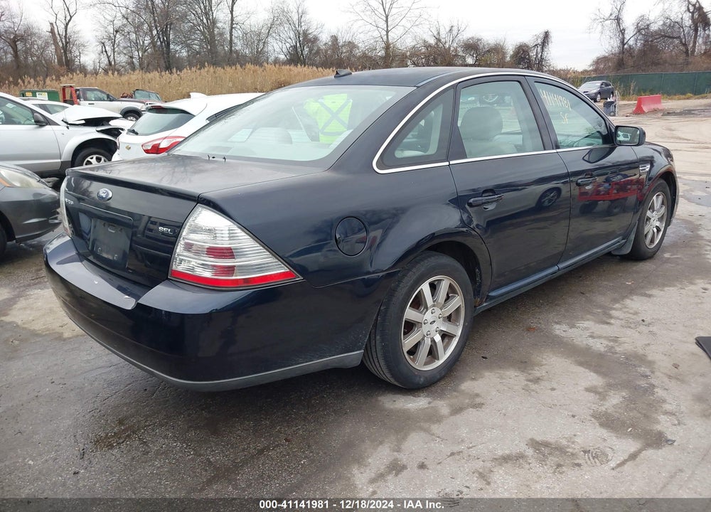 2008 FORD TAURUS SEL VIN: 1FAHP24W08G166052