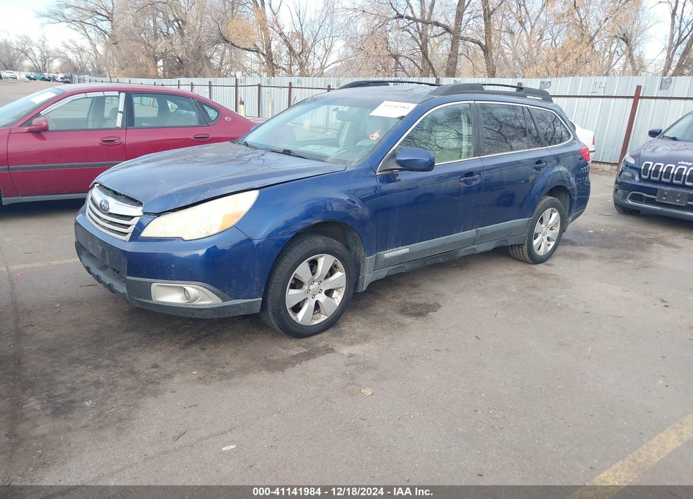 2010 SUBARU OUTBACK 2.5I PREMIUM VIN: 4S4BRBCC8A3376392