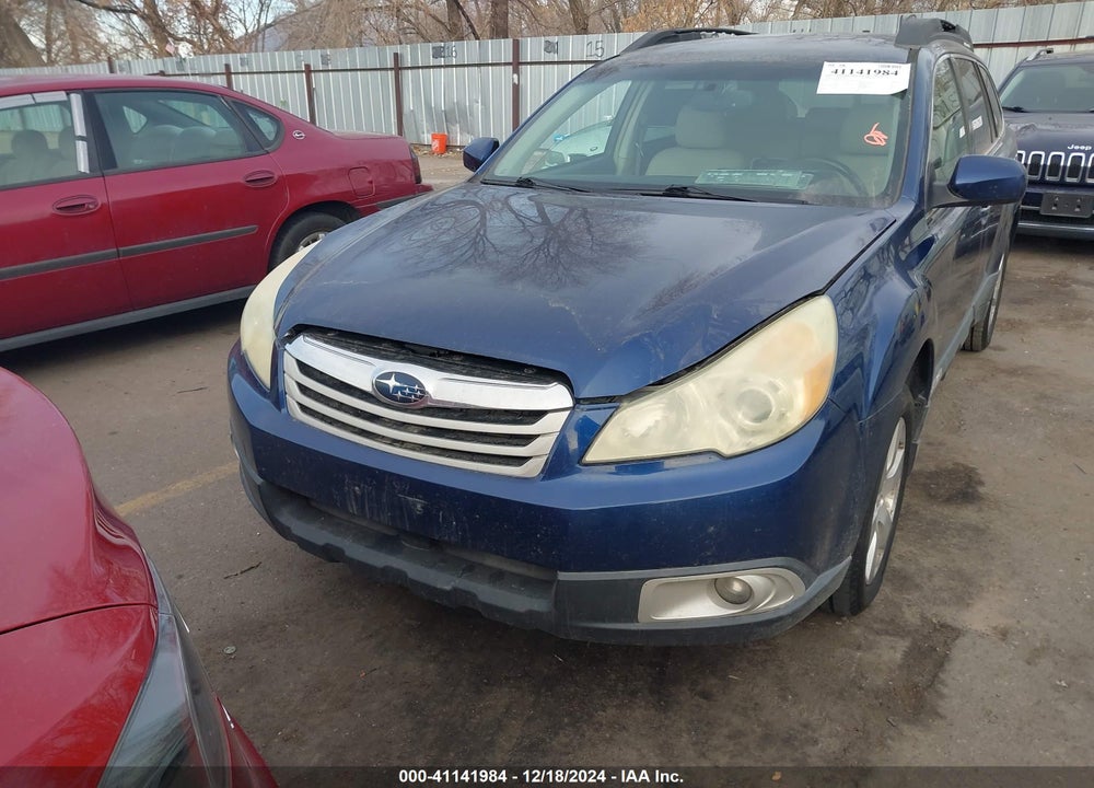2010 SUBARU OUTBACK 2.5I PREMIUM VIN: 4S4BRBCC8A3376392