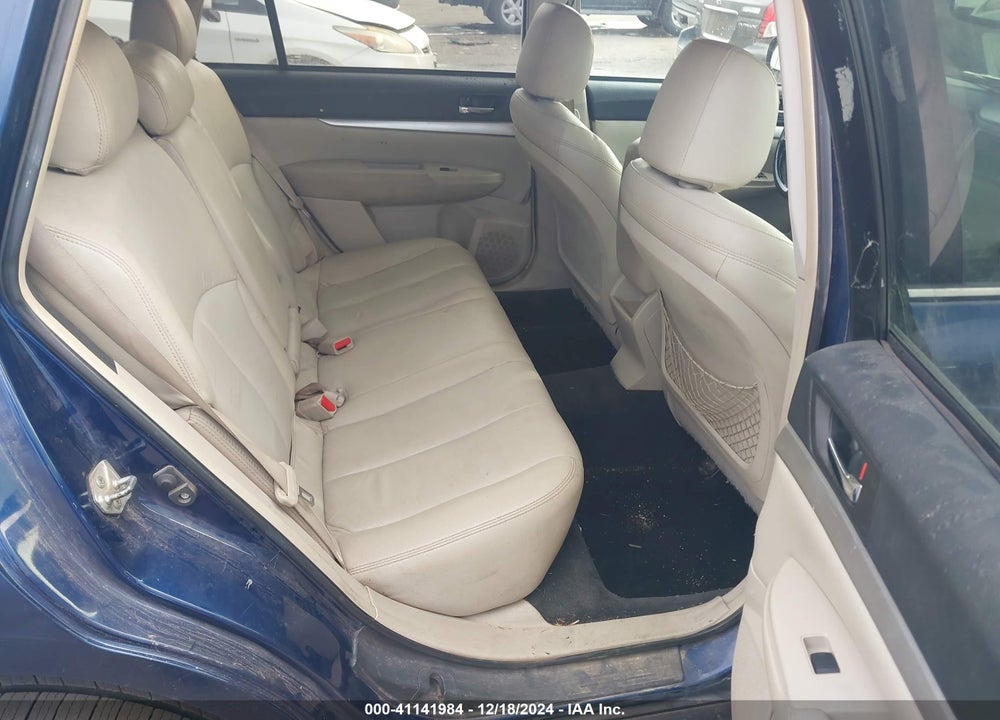 2010 SUBARU OUTBACK 2.5I PREMIUM VIN: 4S4BRBCC8A3376392