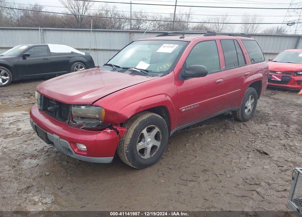 2004 CHEVROLET TRAILBLAZER LT VIN: 1GNDT13S642123718