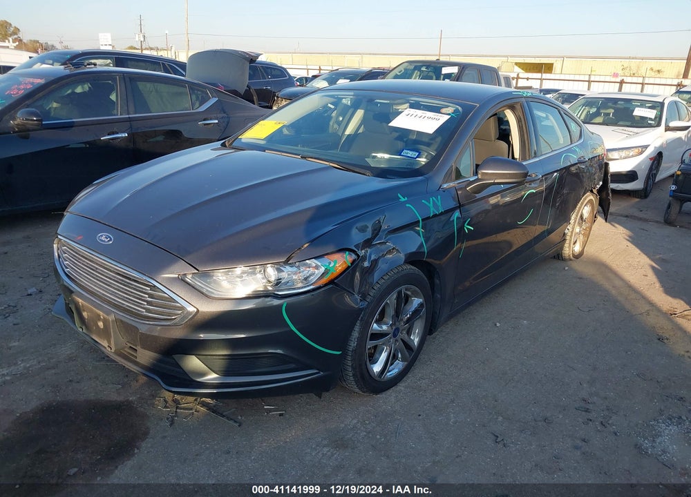 2018 FORD FUSION SE VIN: 3FA6P0HD6JR144866