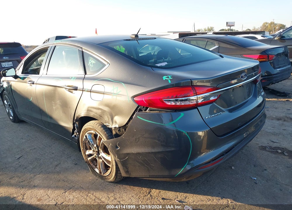 2018 FORD FUSION SE VIN: 3FA6P0HD6JR144866