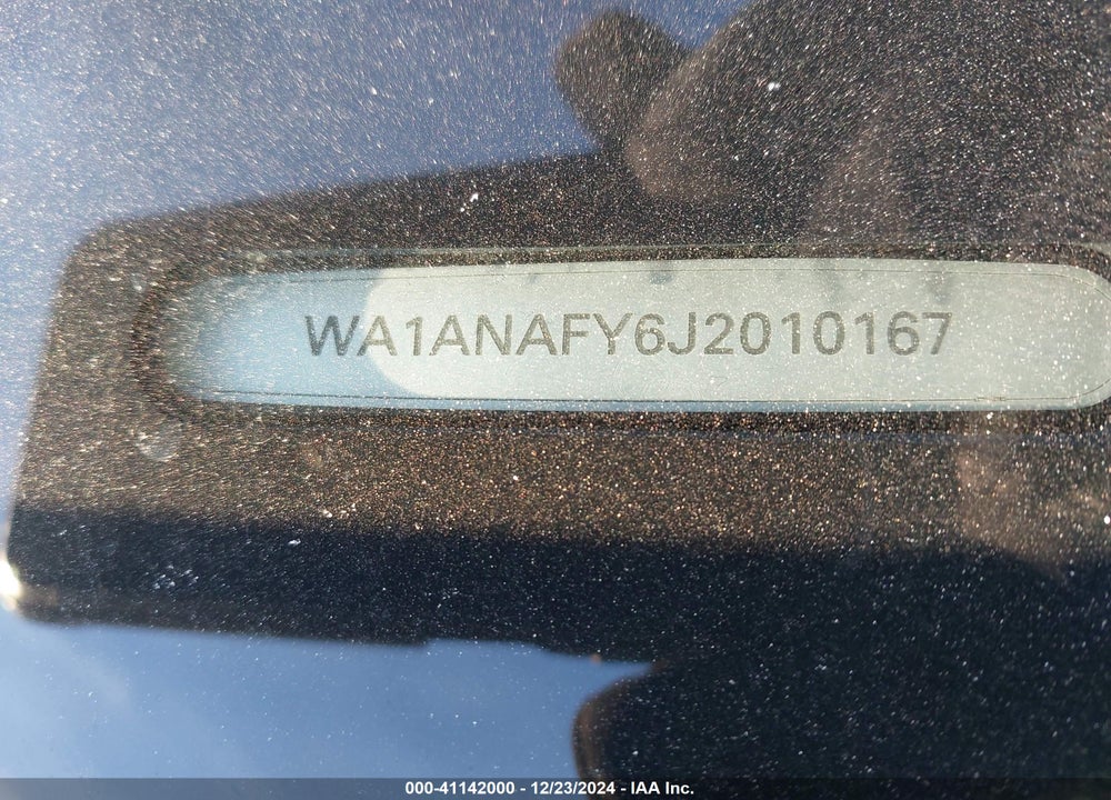 2018 AUDI Q5 VIN: WA1ANAFY6J2010167