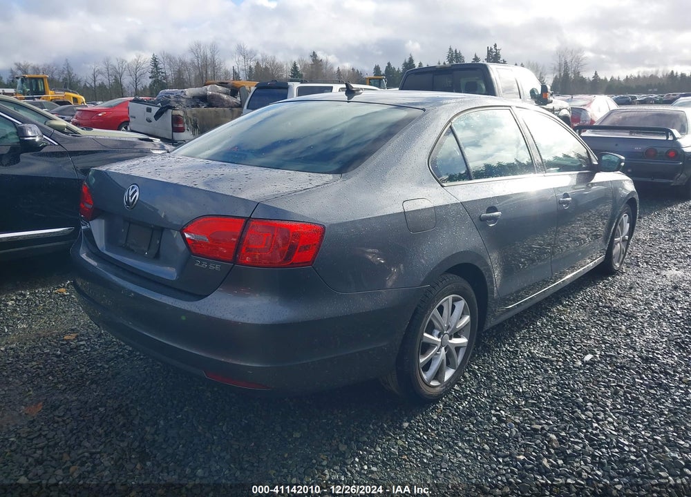 2012 VOLKSWAGEN JETTA 2.5L SE VIN: 3VWDP7AJ3CM403093