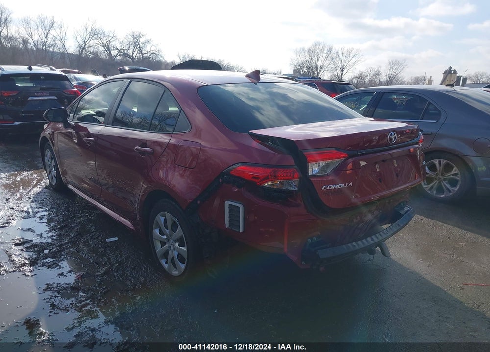 2022 TOYOTA COROLLA LE VIN: JTDEPMAE0NJ195330