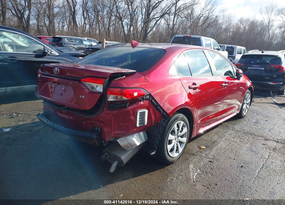2022 TOYOTA COROLLA LE VIN: JTDEPMAE0NJ195330