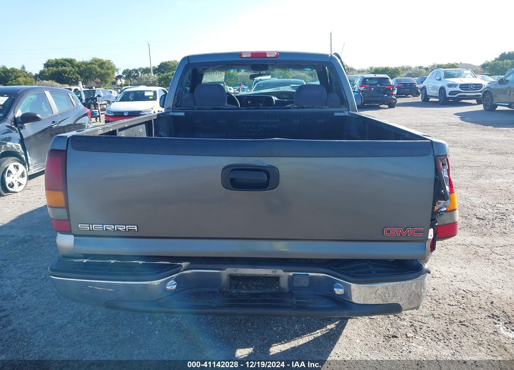 2001 GMC SIERRA 1500 SLE VIN: 1GTEC14V91Z306653