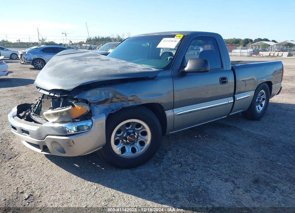 2001 GMC SIERRA 1500 SLE VIN: 1GTEC14V91Z306653