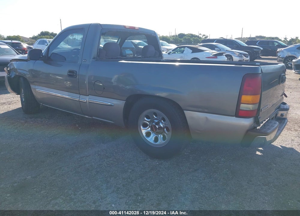 2001 GMC SIERRA 1500 SLE VIN: 1GTEC14V91Z306653