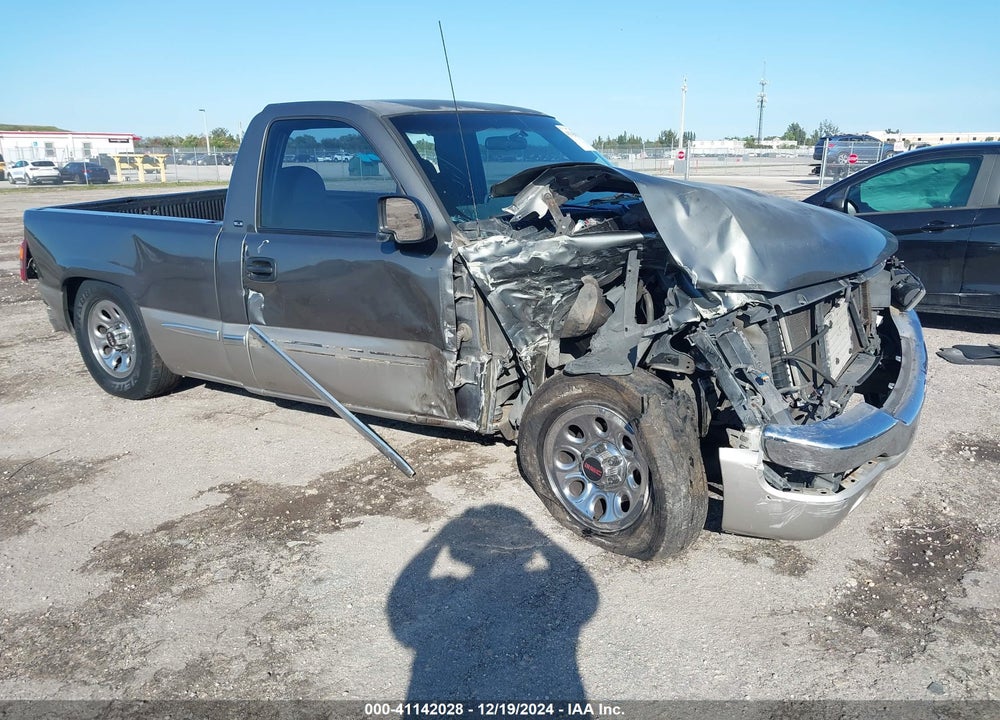 2001 GMC SIERRA 1500 SLE VIN: 1GTEC14V91Z306653