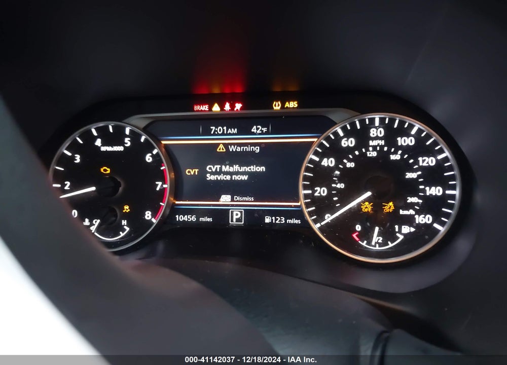 2024 NISSAN SENTRA SV XTRONIC CVT VIN: 3N1AB8CV3RY261701