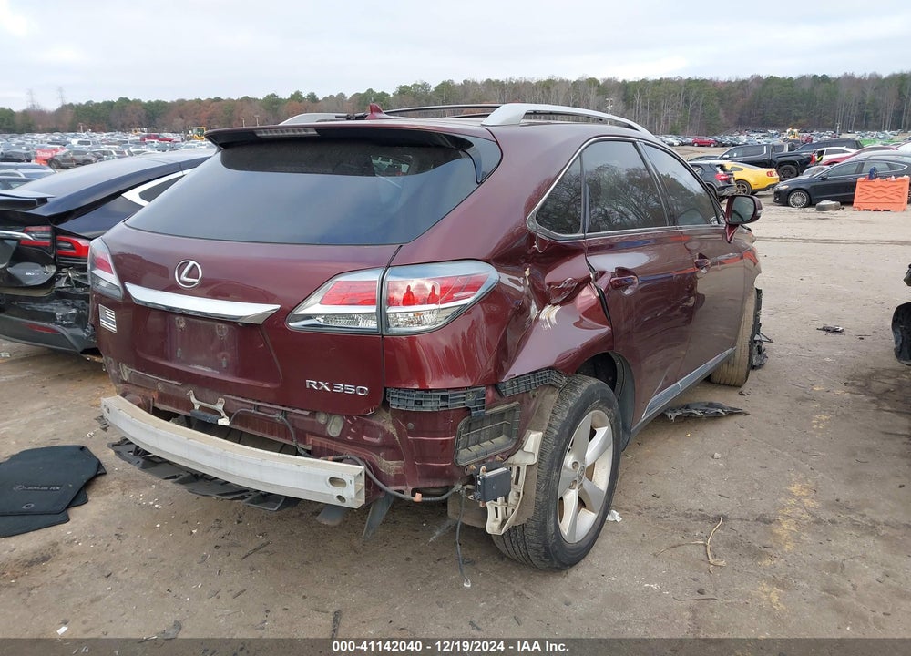 2013 LEXUS RX 350 VIN: 2T2ZK1BA2DC095228