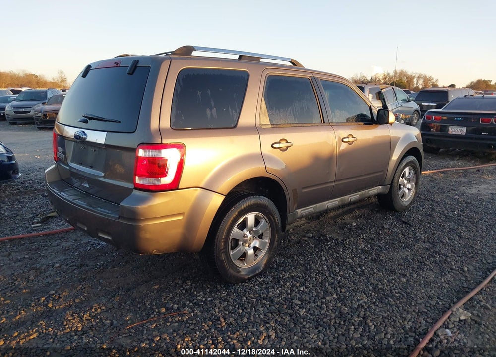 2011 FORD ESCAPE LIMITED VIN: 1FMCU0E72BKB00028