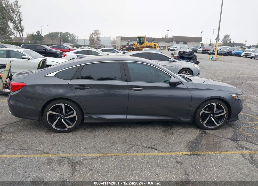 2018 HONDA ACCORD SPORT VIN: 1HGCV1F39JA063634