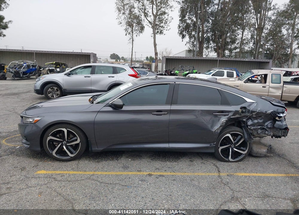 2018 HONDA ACCORD SPORT VIN: 1HGCV1F39JA063634