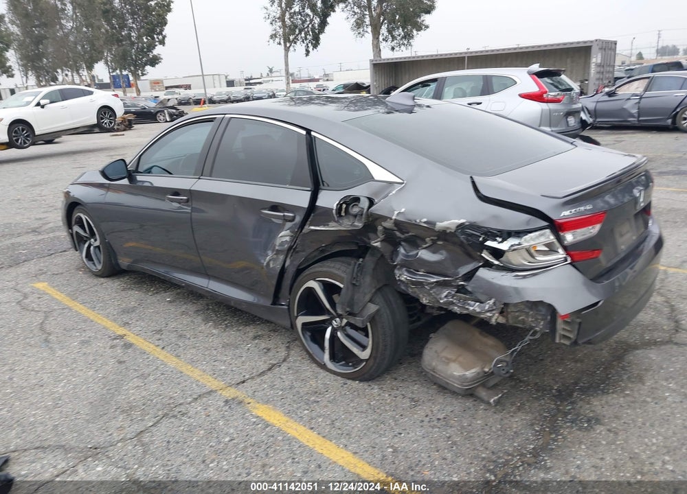 2018 HONDA ACCORD SPORT VIN: 1HGCV1F39JA063634