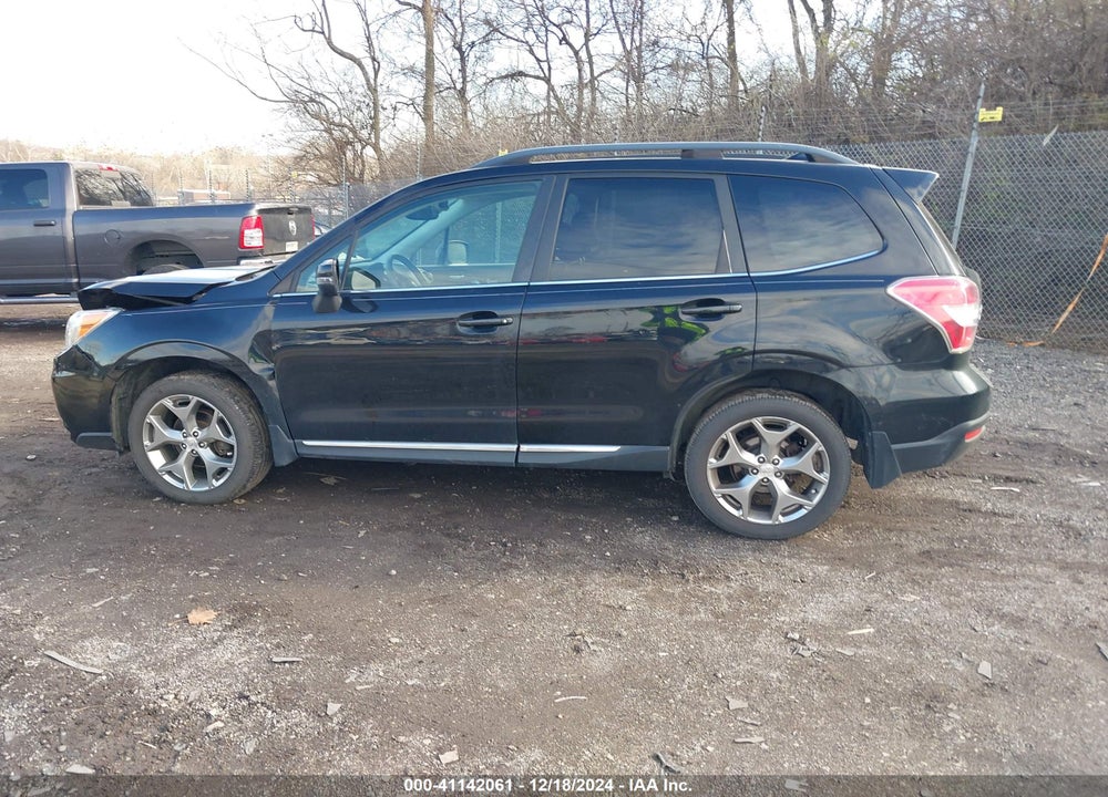 2016 SUBARU FORESTER 2.5I TOURING VIN: JF2SJAVC8GH482776