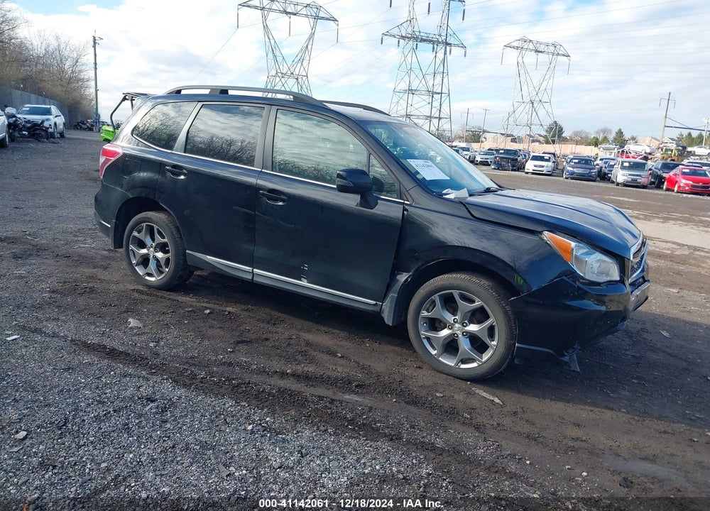 2016 SUBARU FORESTER 2.5I TOURING VIN: JF2SJAVC8GH482776