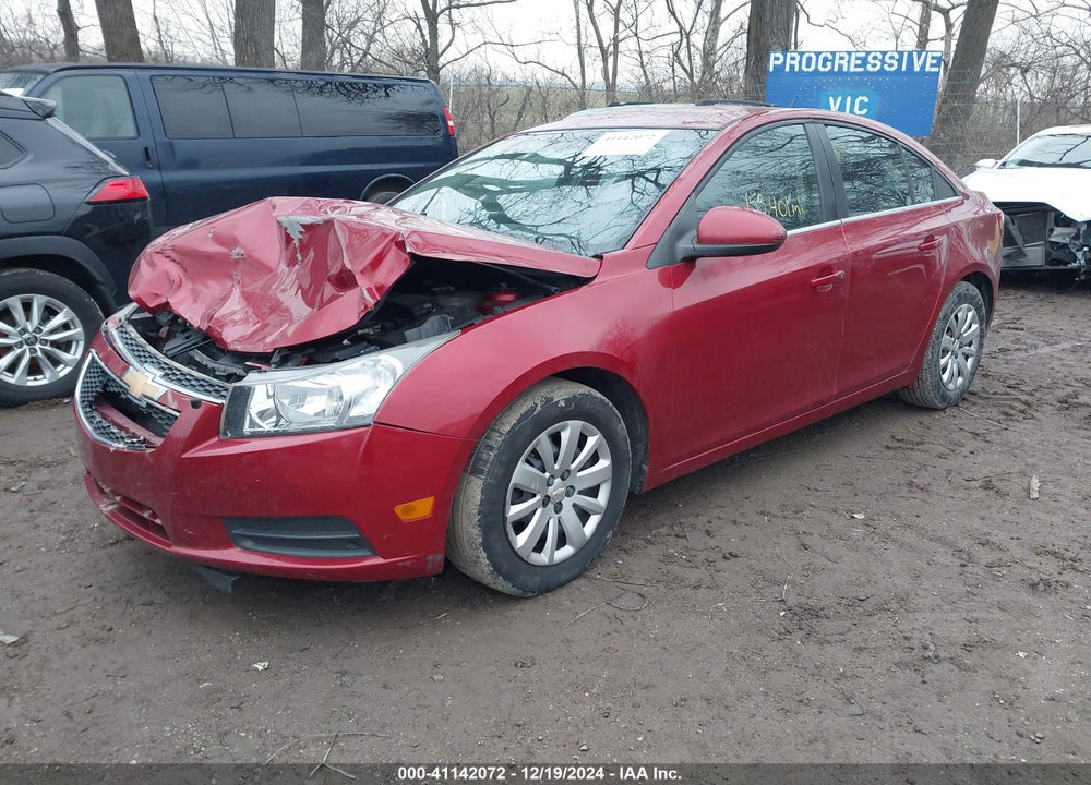 2011 CHEVROLET CRUZE 1LT VIN: 1G1PF5S92B7163564