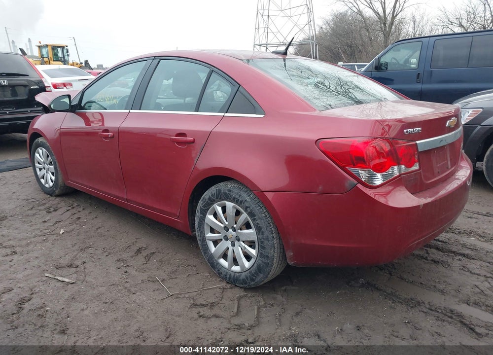 2011 CHEVROLET CRUZE 1LT VIN: 1G1PF5S92B7163564