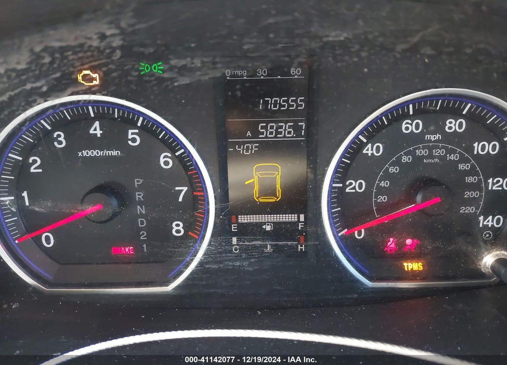 2007 HONDA CR-V EX-L VIN: JHLRE48747C030681