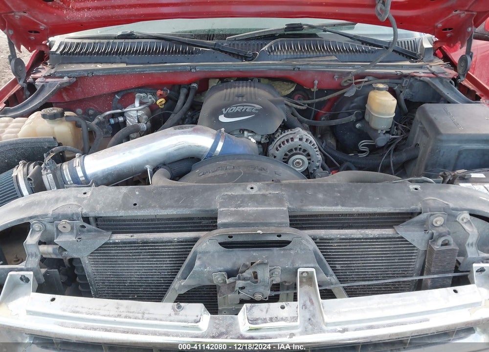 2002 CHEVROLET SILVERADO 1500 LS VIN: 2GCEK19T521306993