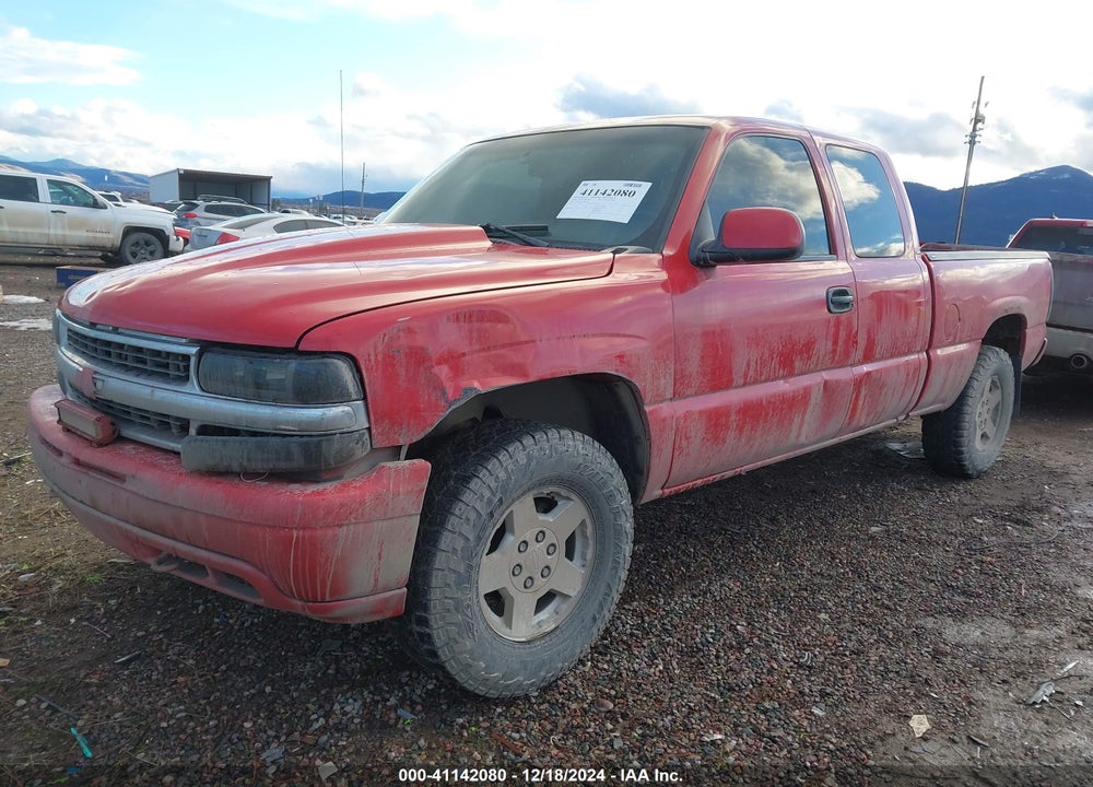 2002 CHEVROLET SILVERADO 1500 LS VIN: 2GCEK19T521306993