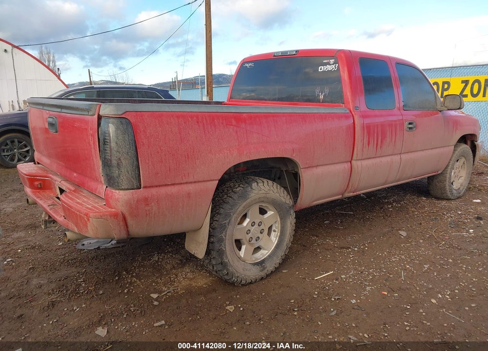 2002 CHEVROLET SILVERADO 1500 LS VIN: 2GCEK19T521306993